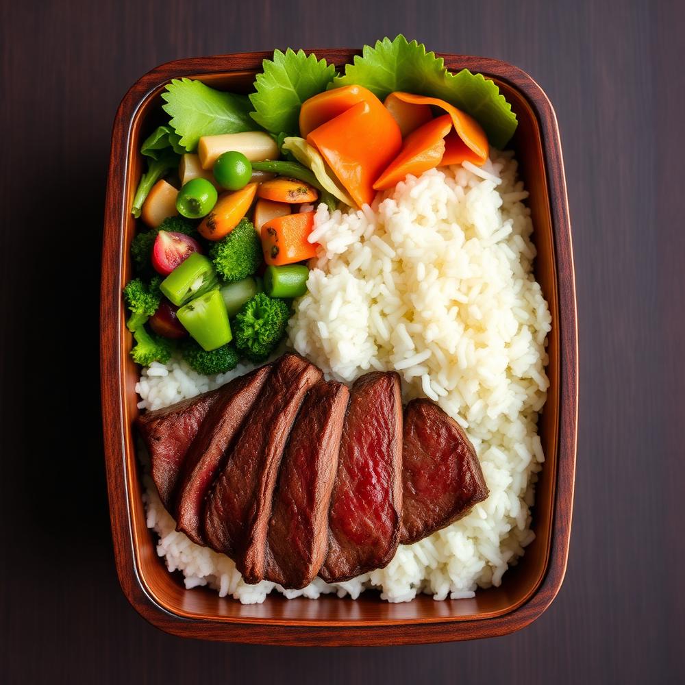 Signature dish image — Sirloin Steak Bento
